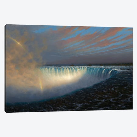 Transcendence Niagara Falls Canvas Print #KSZ29} by Ken Salaz Art Print