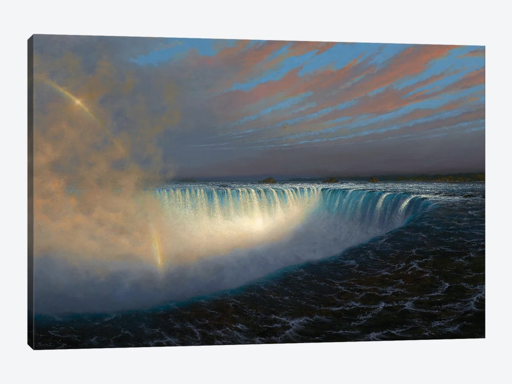 Transcendence Niagara Falls by Ken Salaz 1-piece Canvas Artwork