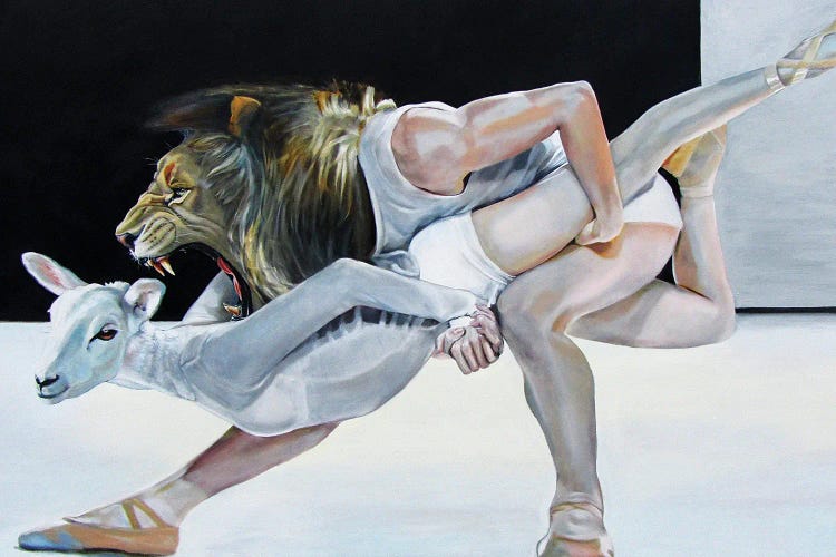 Lion And Lamb