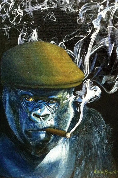 Silverback Smoking