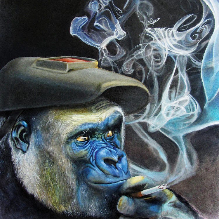 The Welder by Katharine Alecse wall art
