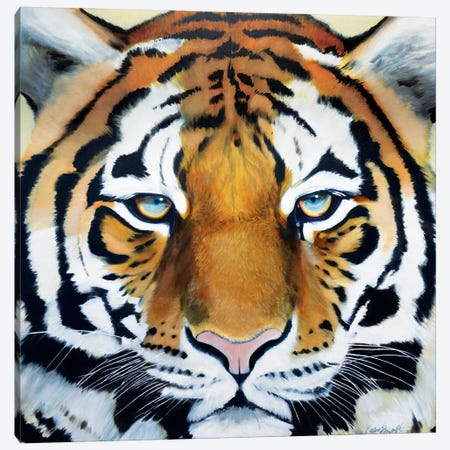 Tiger Canvas Print #KTA18} by Katharine Alecse Canvas Art