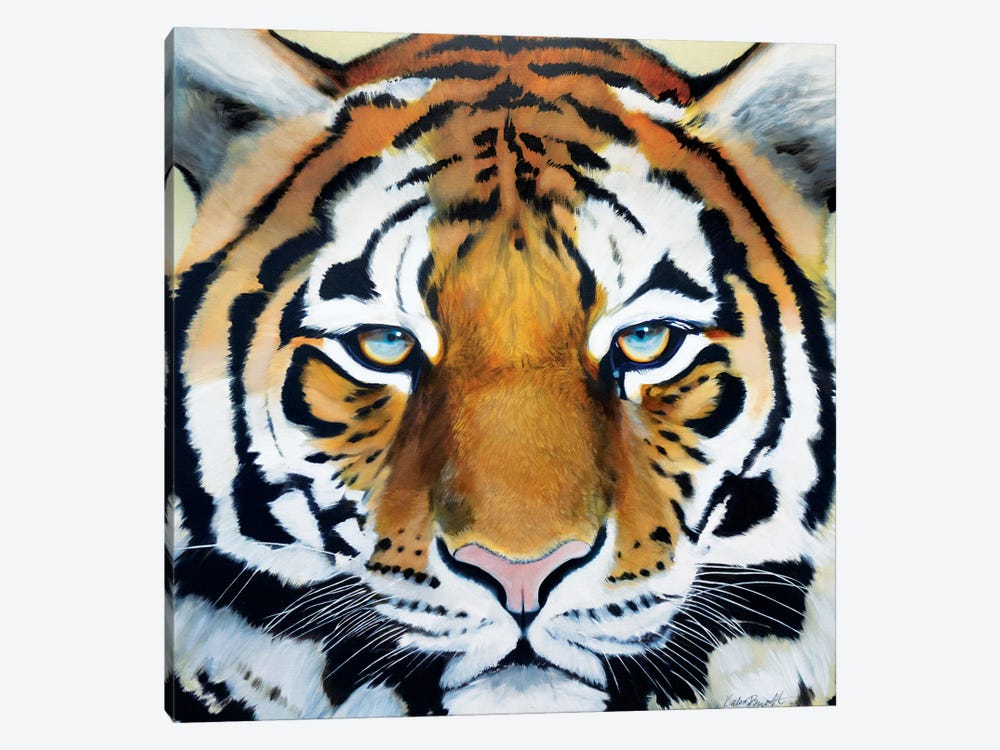 Tiger by Katharine Alecse 1-piece Canvas Art