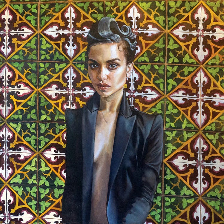 Elodie by Katharine Alecse wall art