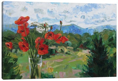 Poppies Canvas Art Print - Kateryna Bortsova