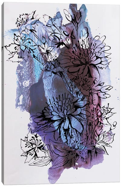 Flowers Canvas Art Print - Kateryna Bortsova