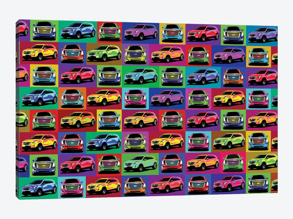 Cadillac Puzzle by Kateryna Bortsova 1-piece Art Print