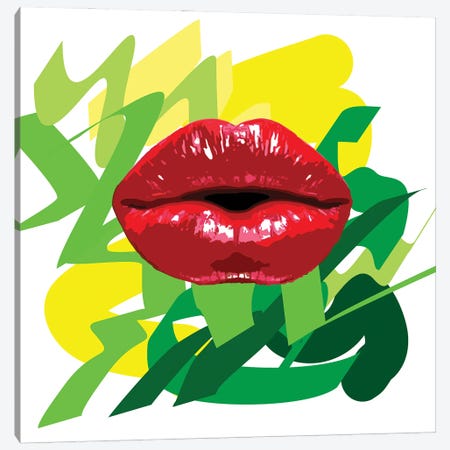 Kiss Canvas Print #KTB122} by Kateryna Bortsova Canvas Artwork