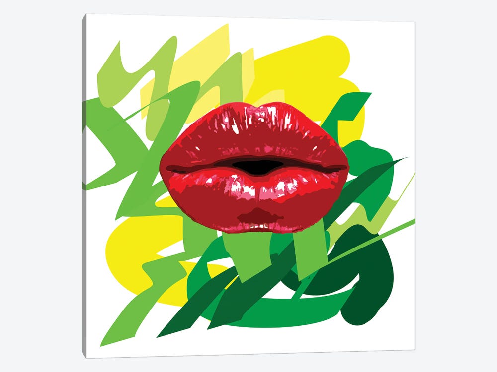 Kiss by Kateryna Bortsova 1-piece Canvas Print