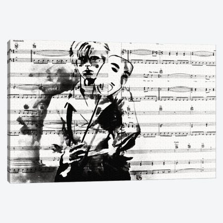 Bowie Heroes Canvas Print #KTB132} by Kateryna Bortsova Canvas Print
