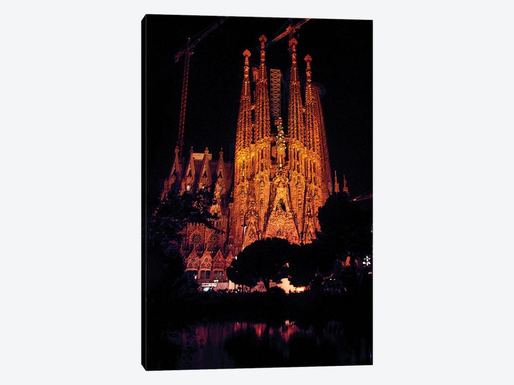 Sagrada Familia Barcelona by Kateryna Bortsova 1-piece Art Print