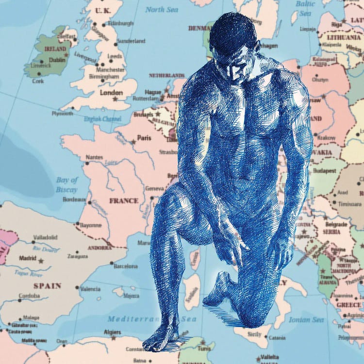 Europe by Kateryna Bortsova wall art