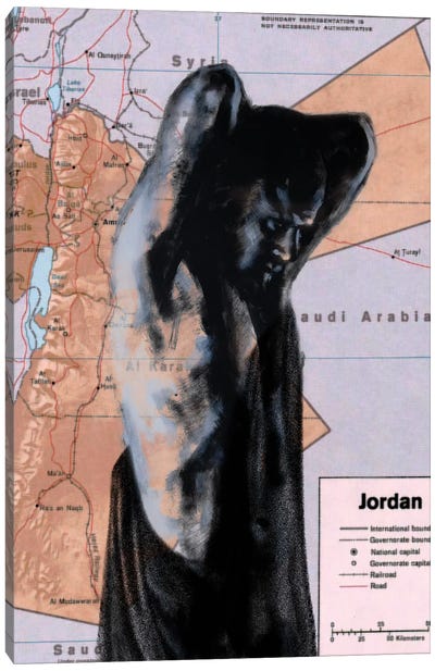 Jordan II Canvas Art Print - Jordan
