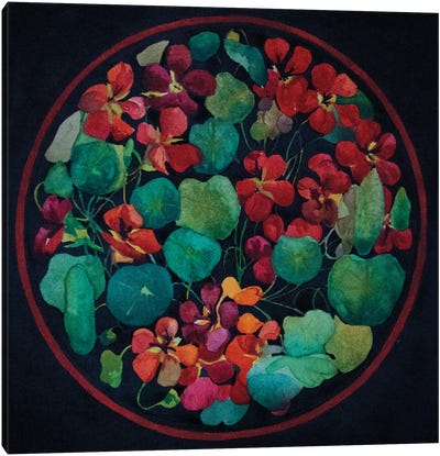 Garden Flowers Canvas Art Print - Kateryna Bortsova
