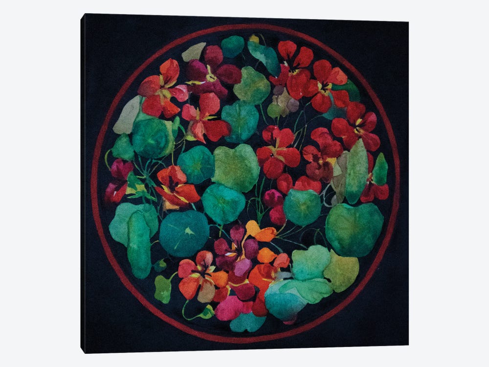 Garden Flowers by Kateryna Bortsova 1-piece Canvas Art
