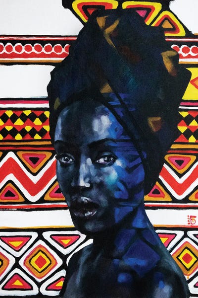 Beauty Of Africa Canvas Wall Art by Kateryna Bortsova iCanvas