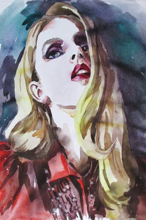 Girl Of Fashion by Kateryna Bortsova wall art