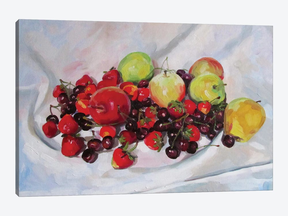 Fruits by Kateryna Bortsova 1-piece Canvas Wall Art