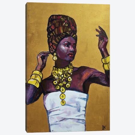 Egypt Queen Canvas Print #KTB294} by Kateryna Bortsova Canvas Print