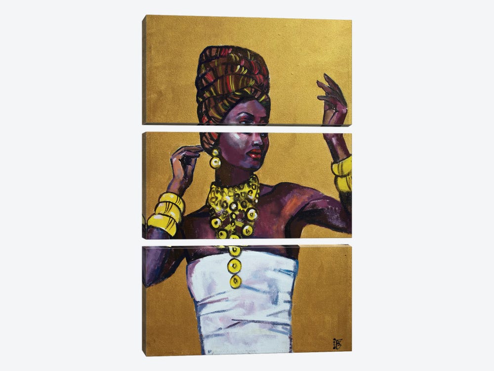 Egypt Queen by Kateryna Bortsova 3-piece Canvas Artwork