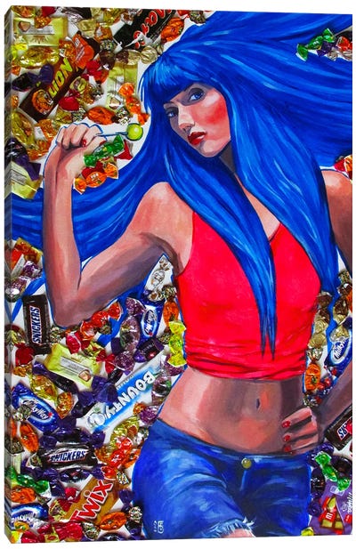 Candy Life Canvas Art Print - Kateryna Bortsova