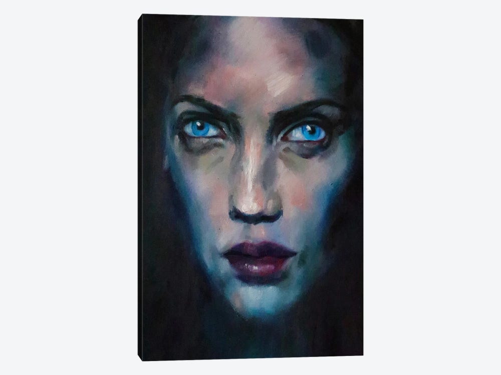 Blue Eyes by Kateryna Bortsova 1-piece Art Print