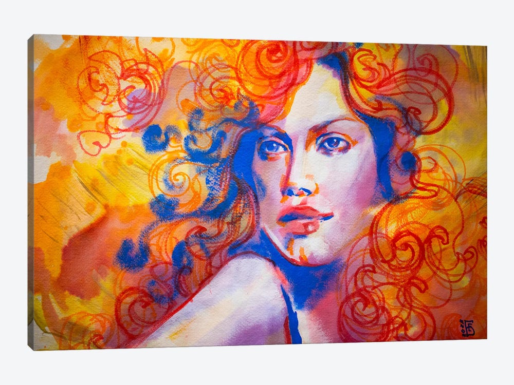Sunny by Kateryna Bortsova 1-piece Canvas Artwork