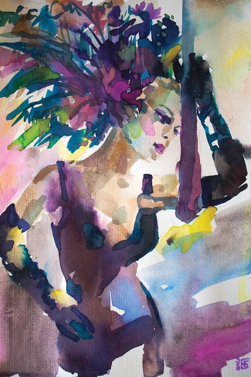 Cabaret by Kateryna Bortsova wall art