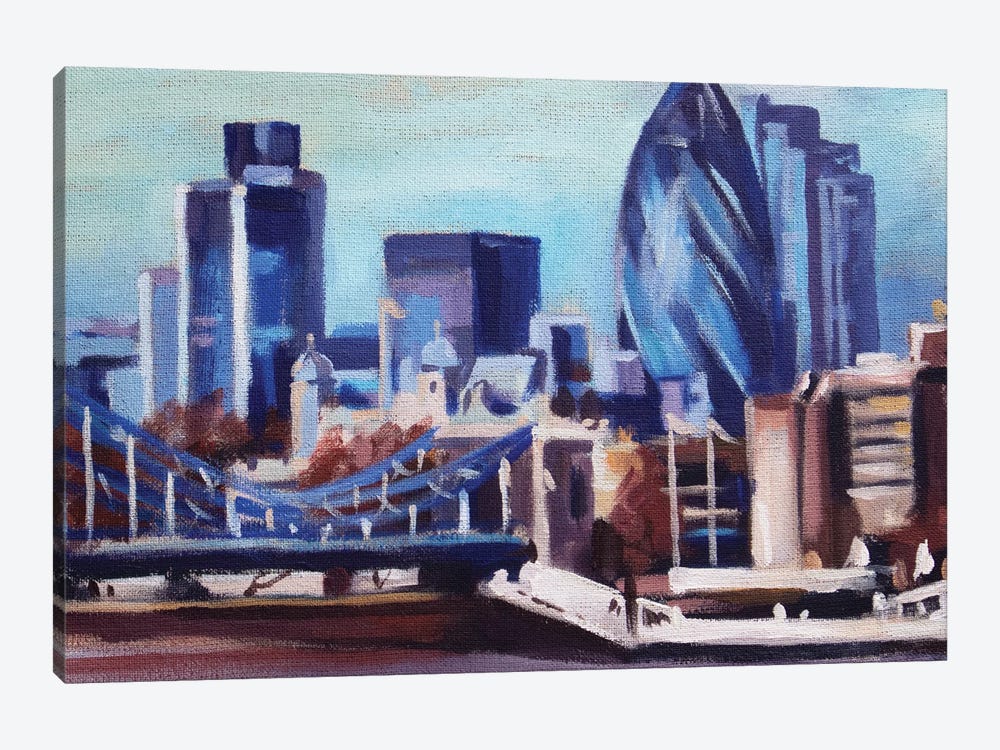 London Skyline II by Kateryna Bortsova 1-piece Art Print