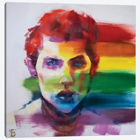 Pride Canvas Print #KTB48} by Kateryna Bortsova Canvas Artwork