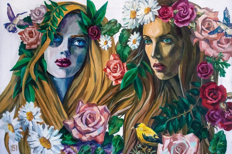 Forest Nymphs by Kateryna Bortsova wall art