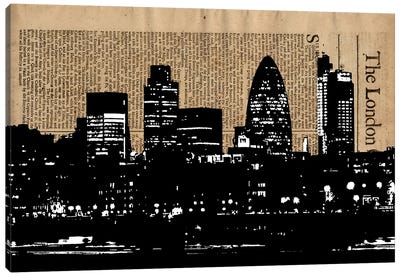 The London Canvas Art Print - London Skylines