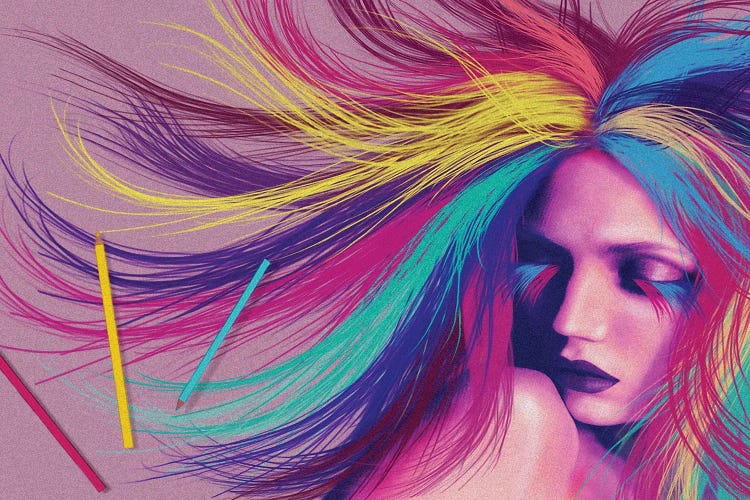 Draw Me by Kateryna Bortsova wall art