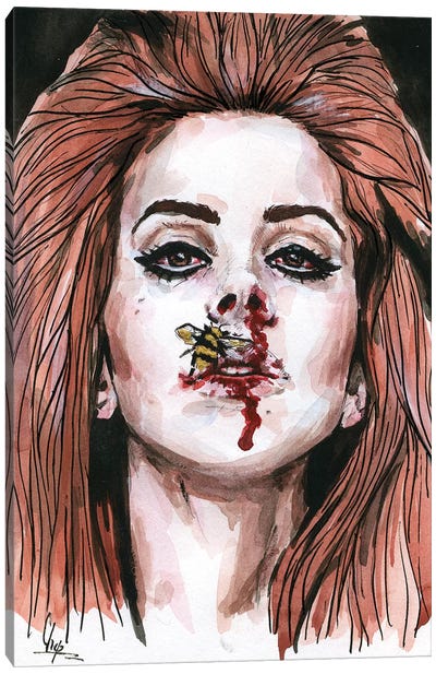 Lana D.R Canvas Art Print - Lana Del Rey