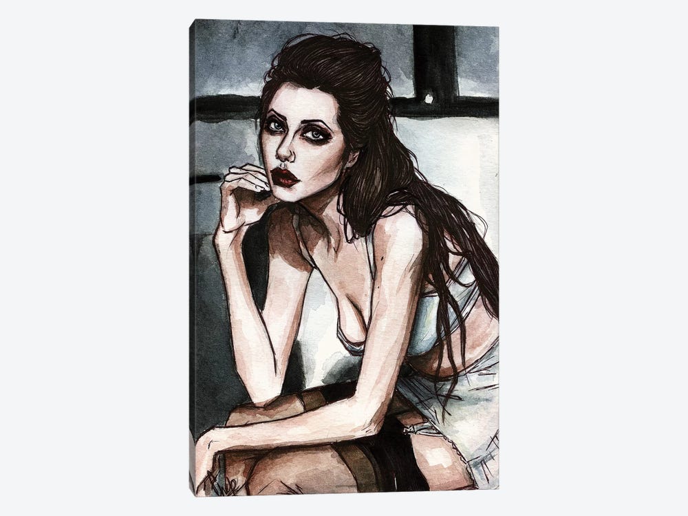 Angelina J, 90s by Katerina Chep 1-piece Art Print