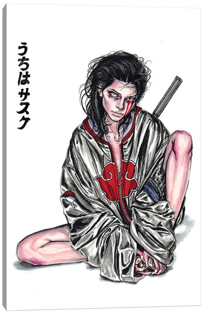 Sasuke Canvas Art Print - Katerina Chep