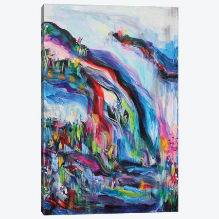Waterfalls Canvas Print #KTE40} by Kim Tateo Art Print