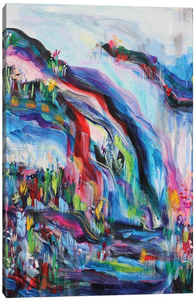 Waterfalls Canvas Art Print - Kim Tateo