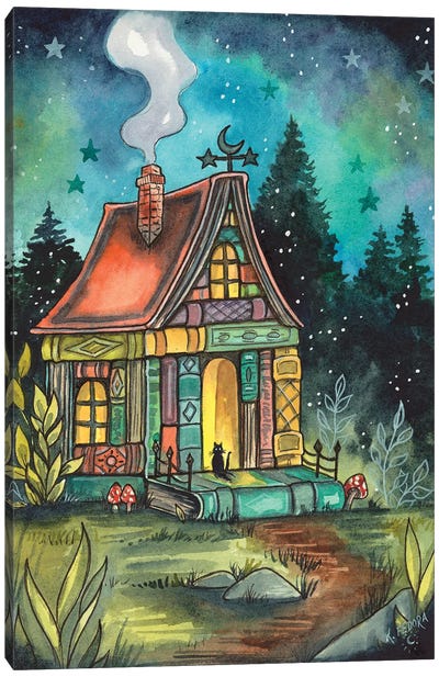 Welcome Home Canvas Art Print - Kat Fedora