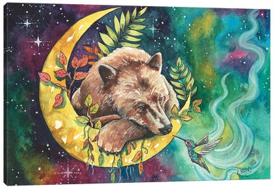 Charming The Beast Canvas Art Print - Kat Fedora