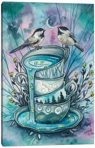 Invitation To Tea Canvas Art Print - Kat Fedora