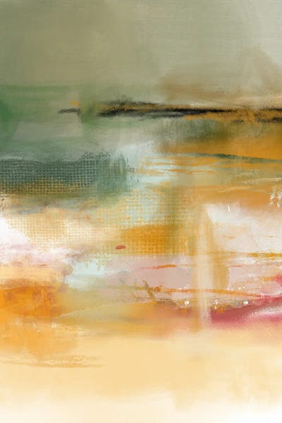 About Time I by Karine Tonial Grimm multi panel art