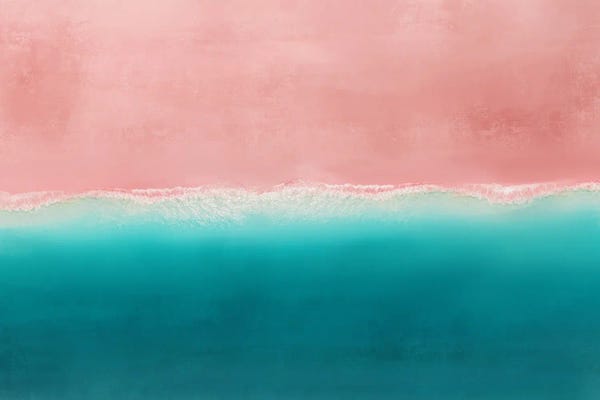 Karine Tonial Grimm: Pink Beach III by Karine Tonial Grimm