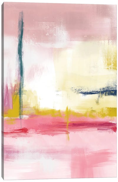 Pink Dance II Canvas Art Print - Karine Tonial Grimm