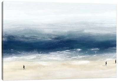 Beach I Canvas Art Print - Karine Tonial Grimm