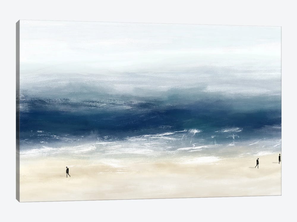 Beach I by Karine Tonial Grimm 1-piece Art Print