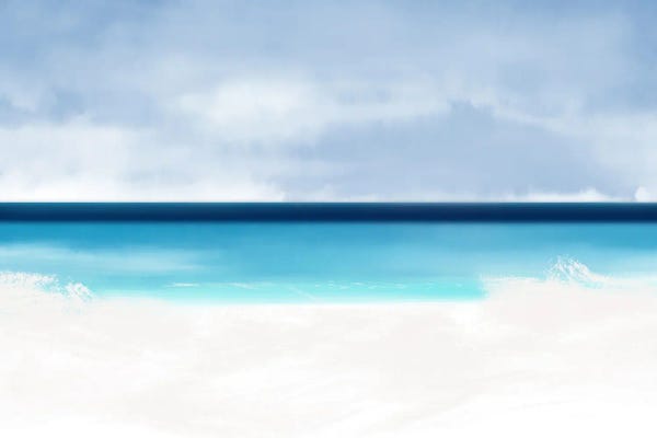 Karine Tonial Grimm: Beach IV by Karine Tonial Grimm