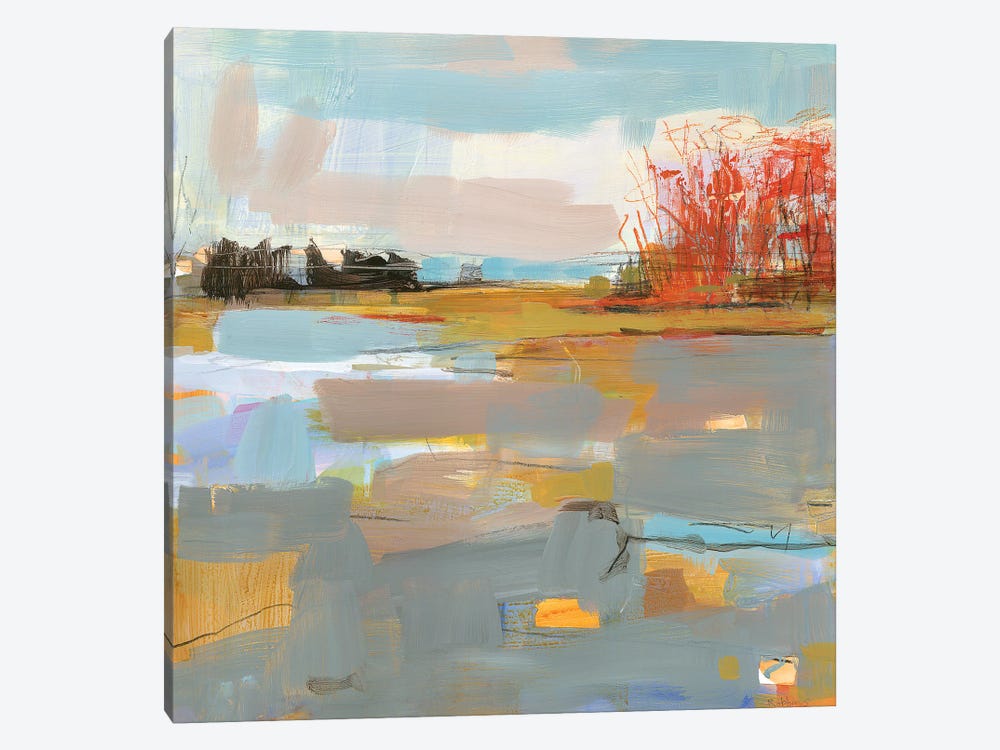 Rowley Marsh II by Kathleen Robbins 1-piece Canvas Artwork