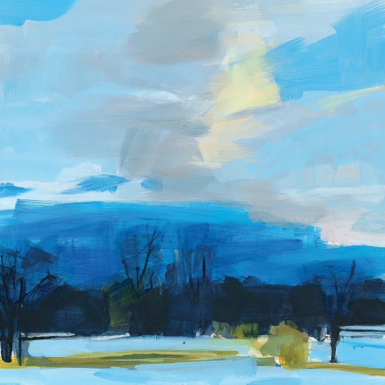 Winter Trees by Kathleen Robbins wall art