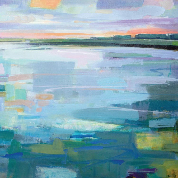 By The Footbridge Ogunquit by Kathleen Robbins wall art